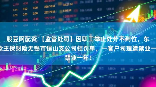 股豆网配资 【监管处罚】因职工举止处分不到位，东说念主保财险无锡市锡山支公司领罚单，一客户司理遭禁业一年！